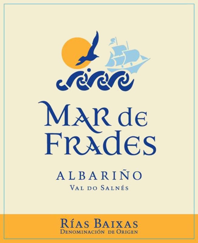 Mar de Frades Albarino 2013 Front Label