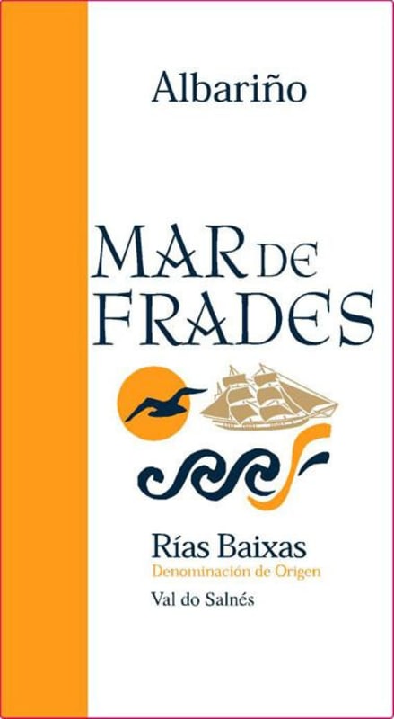 Mar de Frades Albarino 2009 Front Label