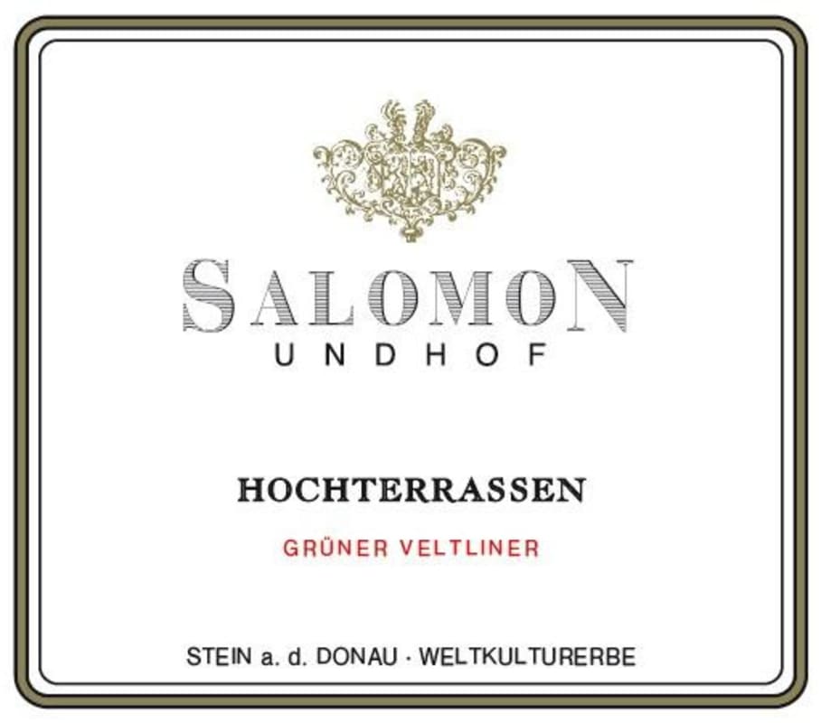 Salomon Undhof Hochterrassen Gruner Veltliner 2014 Front Label