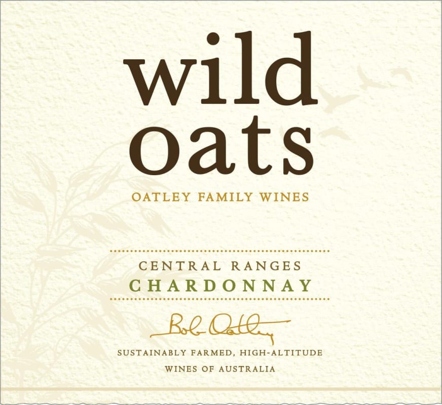 Wild Oats Chardonnay 2013 Front Label