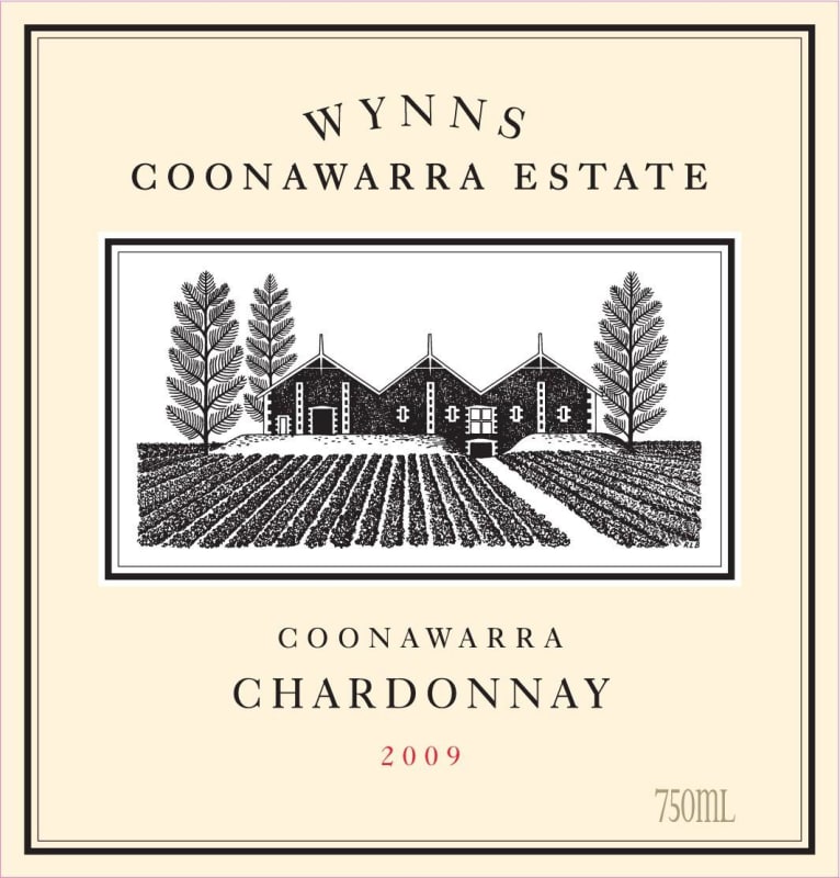 Wynns Coonawarra Estate Chardonnay 2009 Front Label