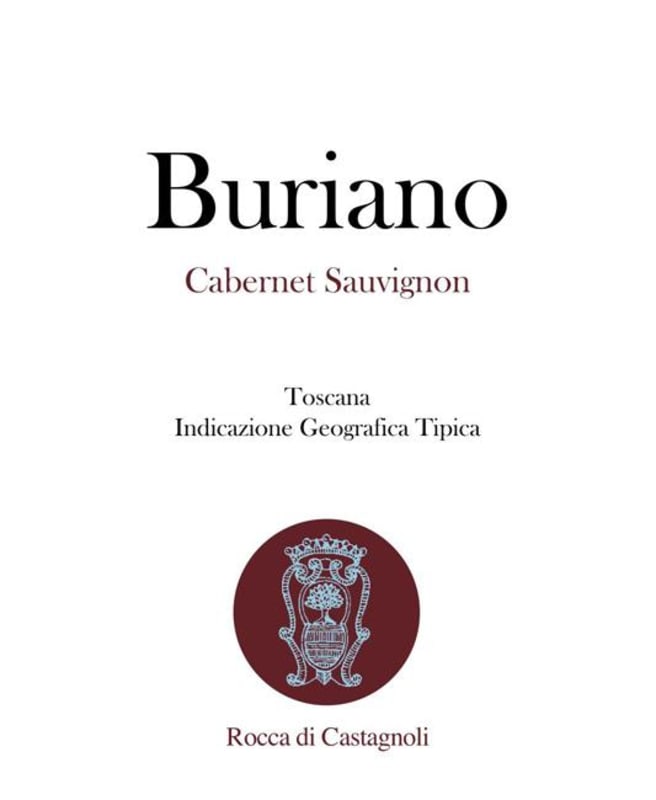 Castagnoli Buriano Cabernet Sauvignon 2009 Front Label