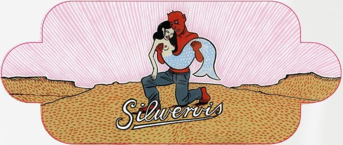 Silwervis Swartland 2012 Front Label