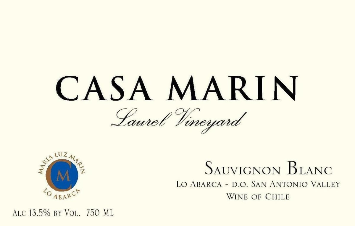 Casa Marin Laurel Vineyard Sauvignon Blanc 2011 Front Label
