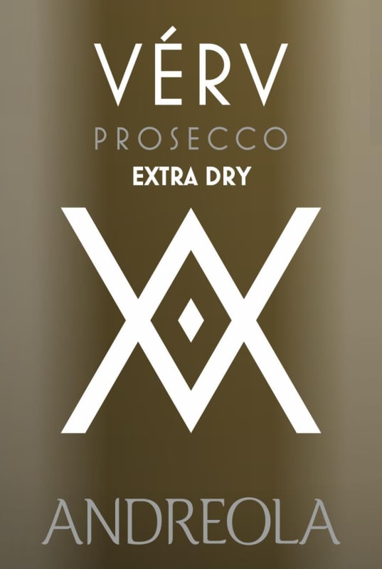 Andreola Prosecco di Treviso Verv Extra Dry 2012 Front Label