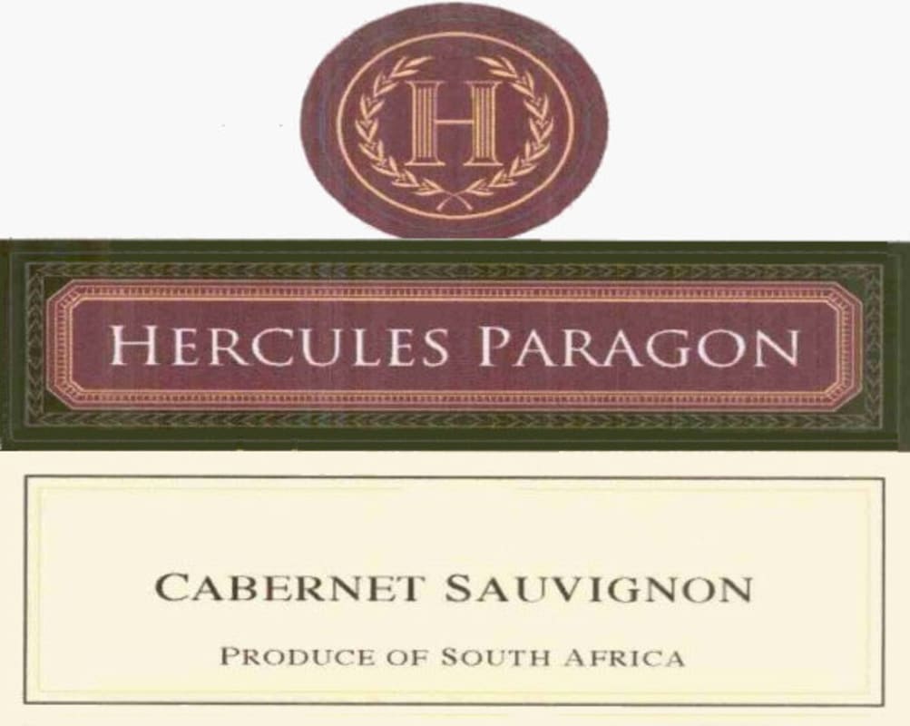 Simonsvlei Hercules Paragon Cabernet Sauvignon 2005 Front Label