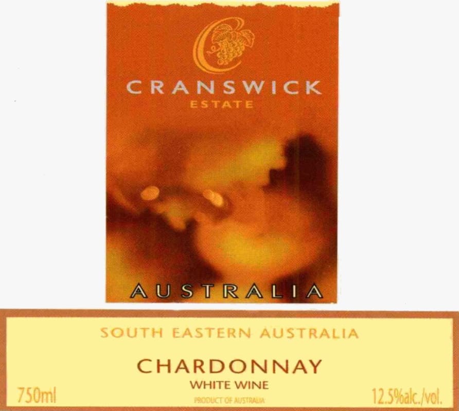 Cranswick Chardonnay 2015 Front Label