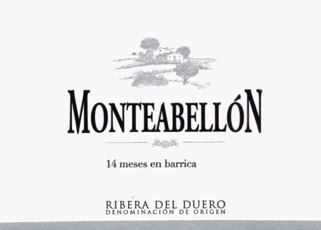 Bodegas Monteabellon 14 Meses 2014 Front Label