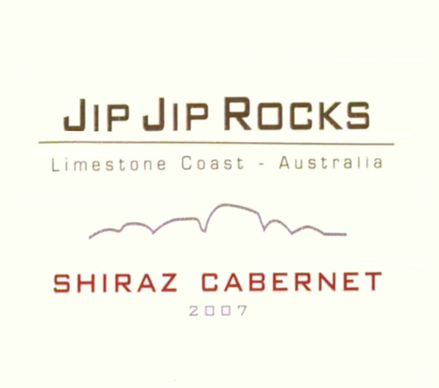 Jip Jip Rocks Shiraz Cabernet 2007 Front Label