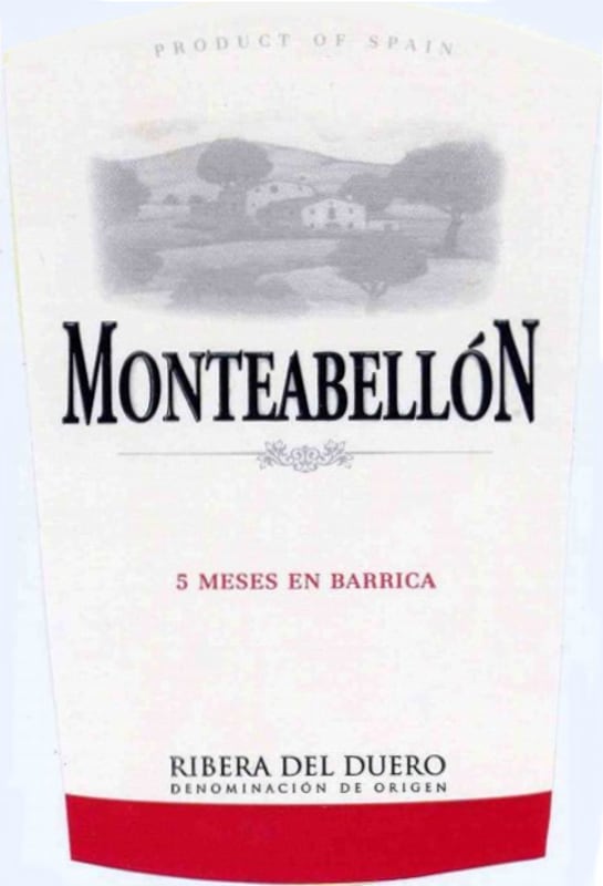 Bodegas Monteabellon 5 Meses 2010 Front Label