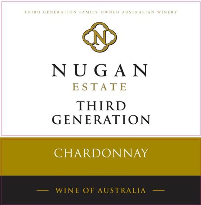 Nugan Estate Third Generation Chardonnay 2012 Front Label
