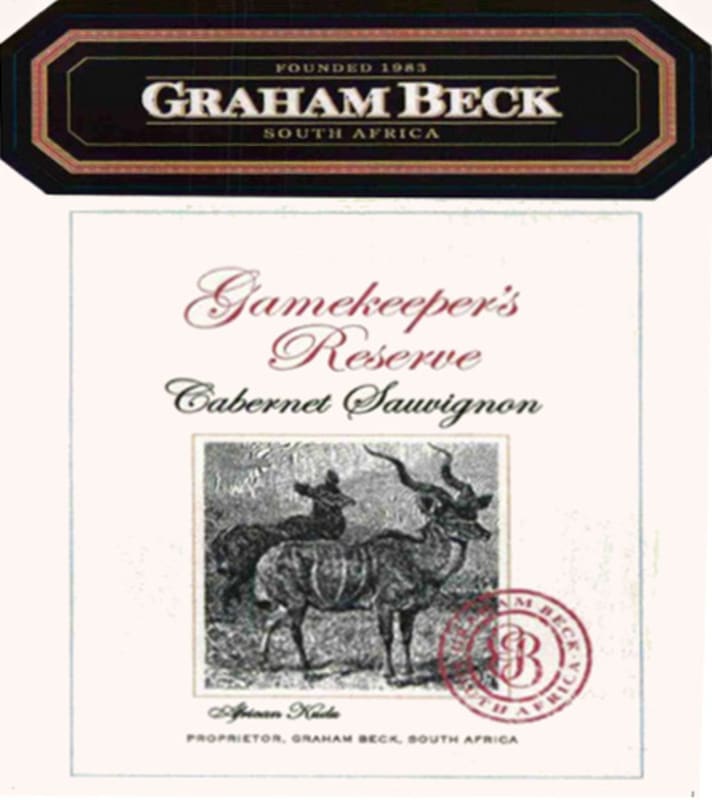 Rooiberg Winery Gamekeeper's Reserve Cabernet Sauvignon 2012 Front Label