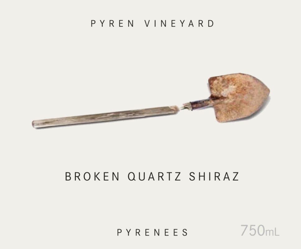 Pyren Vineyards Broken Quartz Shiraz 2011 Front Label