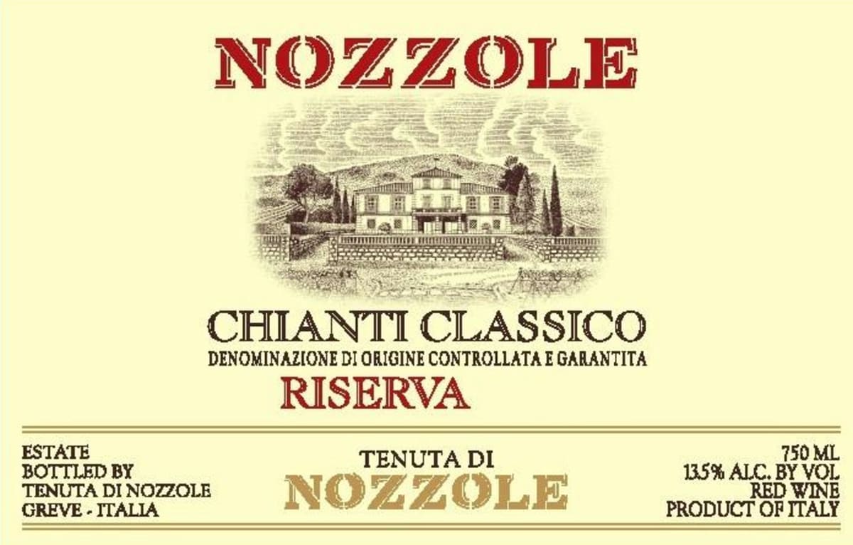 Tenuta di Nozzole Chianti Classico Riserva 2013 Front Label