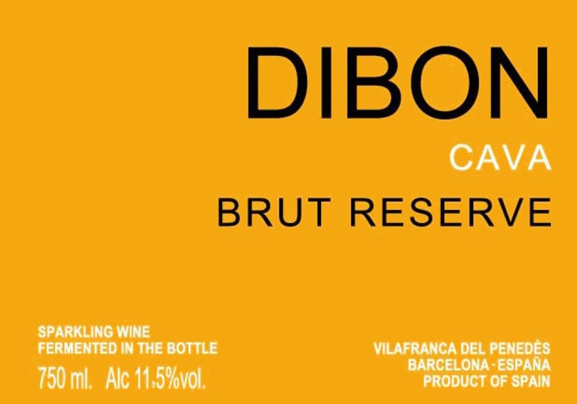 Bodegas Pinord Cava Dibon Brut Reserve 2003 Front Label