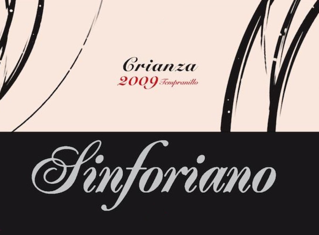 Bodegas Sinforiano Sinforiano Crianza 2009 Front Label