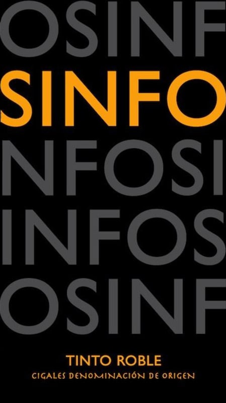 Bodegas Sinforiano Sinfo Roble Tinto 2013 Front Label