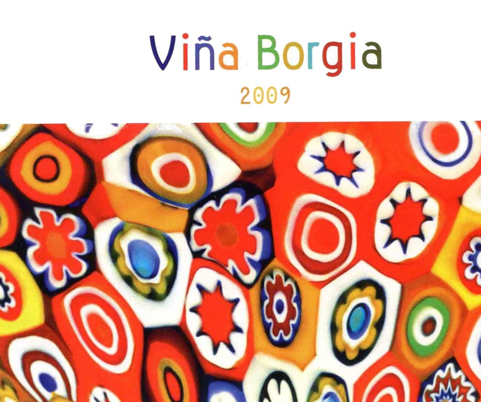 Borsao Vina Borgia Red 2009 Front Label