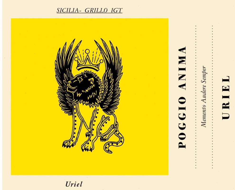 Poggio Anima Uriel Grillo 2013 Front Label