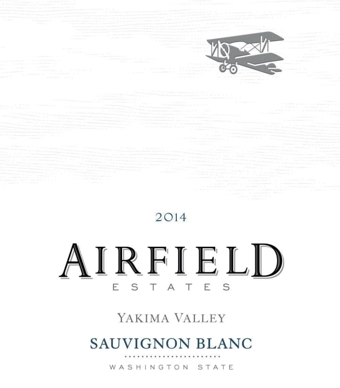 Airfield Estate Sauvignon Blanc 2014 Front Label