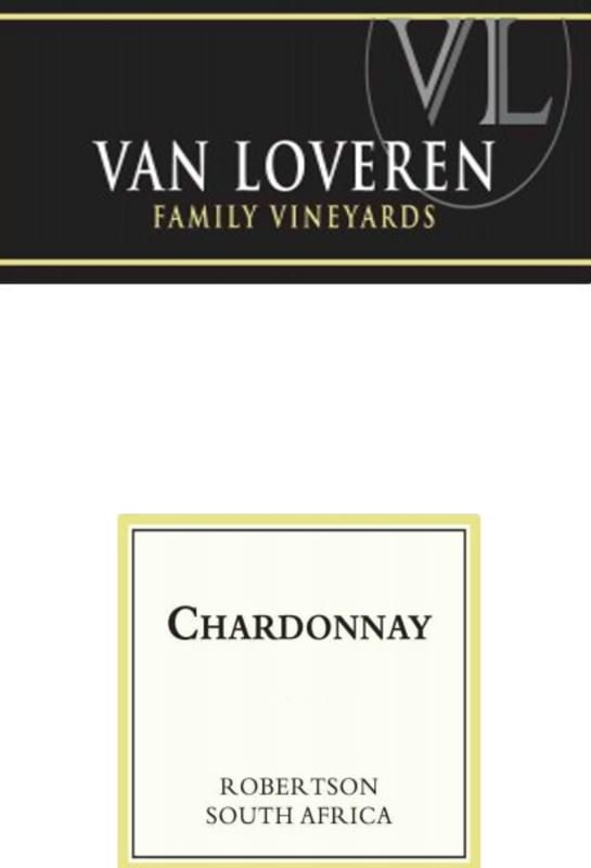 Van Loveren Chardonnay 2014 Front Label
