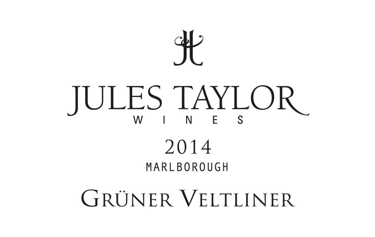 Jules Taylor Gruner Veltliner 2014 Front Label