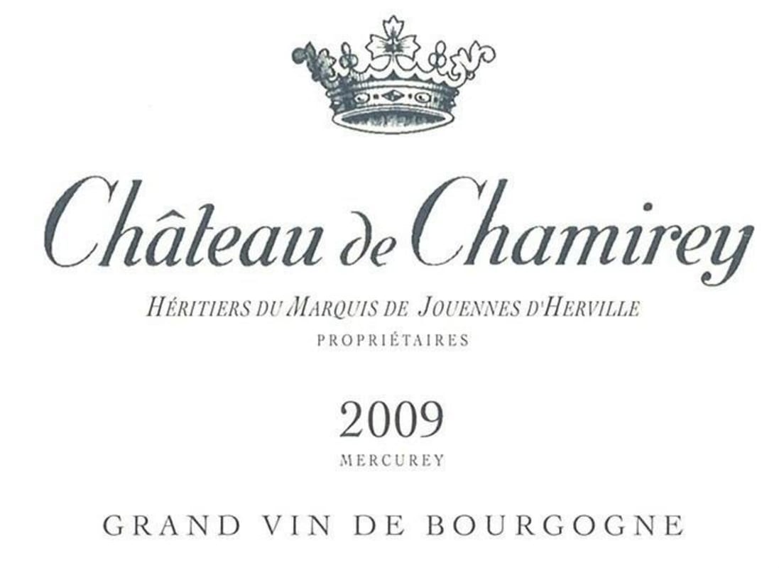 Chateau de Chamirey Mercurey Rouge 2009 Front Label