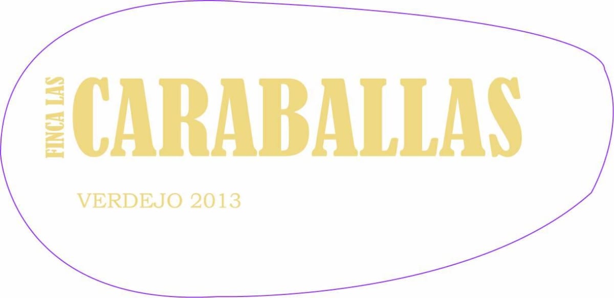 Finca Las Caraballas Verdejo 2013 Front Label
