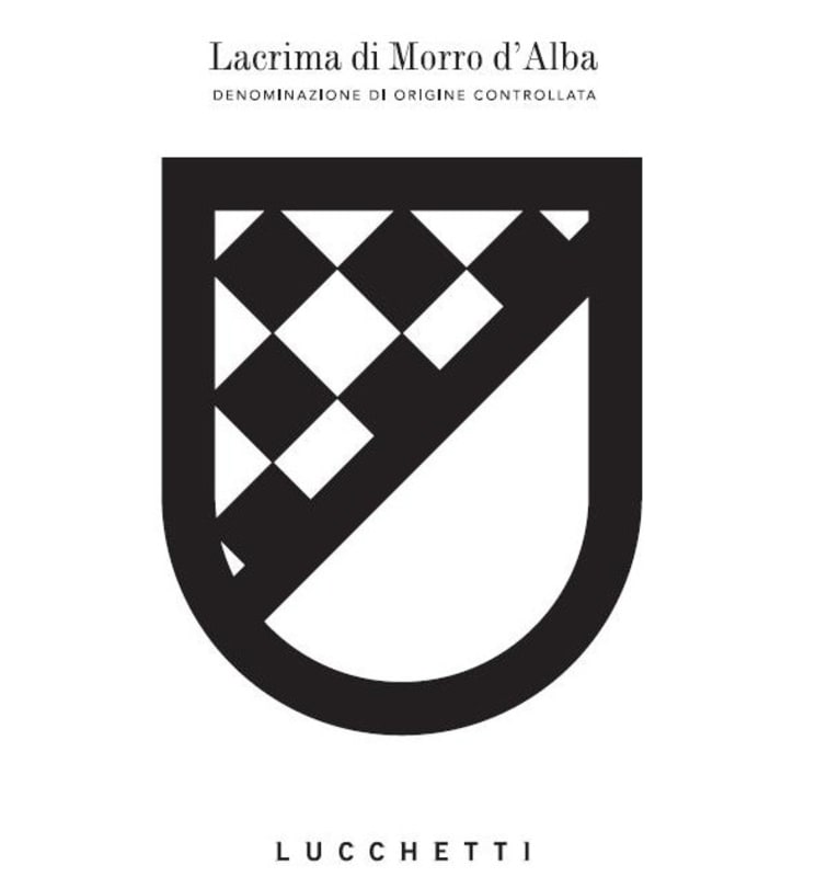 Lucchetti Lacrima di Morro d'Alba 2012 Front Label