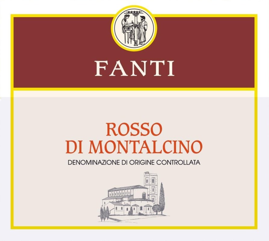 Fanti Rosso di Montalcino 2009 Front Label