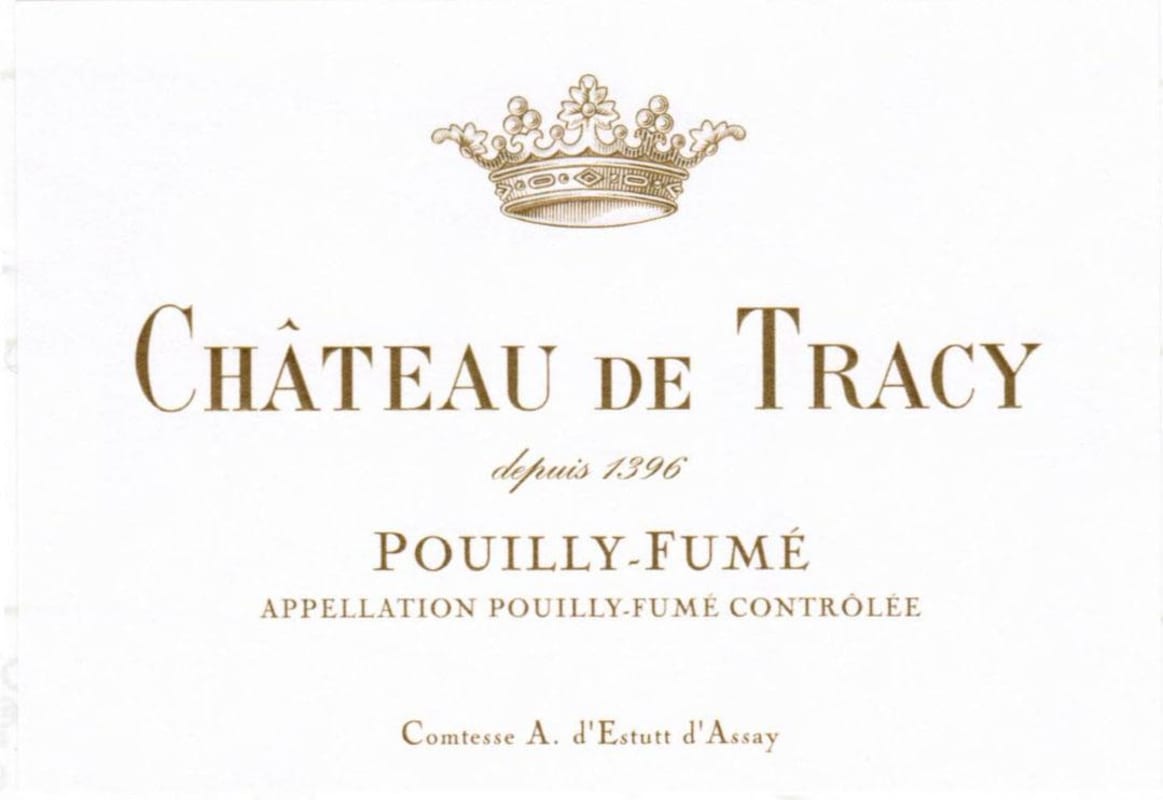 Chateau de Tracy Pouilly-Fume 2010 Front Label