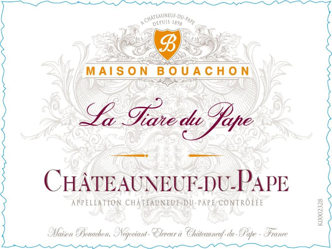 Skalli Family Wines France Chateauneuf-du-Pape La Tiare du Pape 2011 Front Label