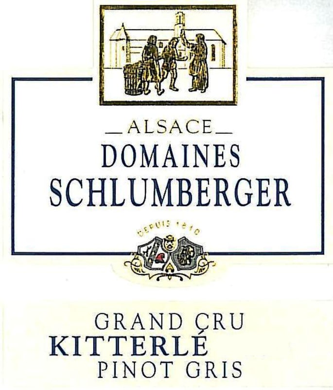 Domaines Schlumberger Kitterle Grand Cru Pinot Gris 2007 Front Label