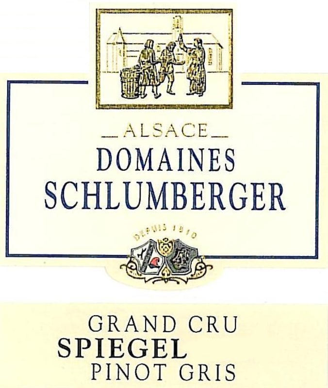 Domaines Schlumberger Spiegel Grand Cru Pinot Gris 2007 Front Label