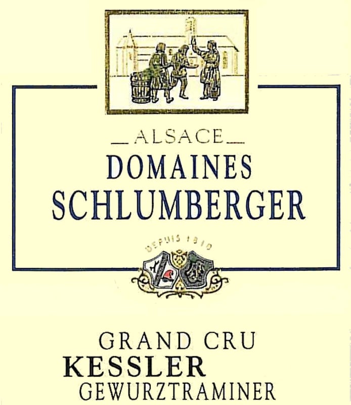 Domaines Schlumberger Kessler Grand Cru Gewurztraminer 2014 Front Label