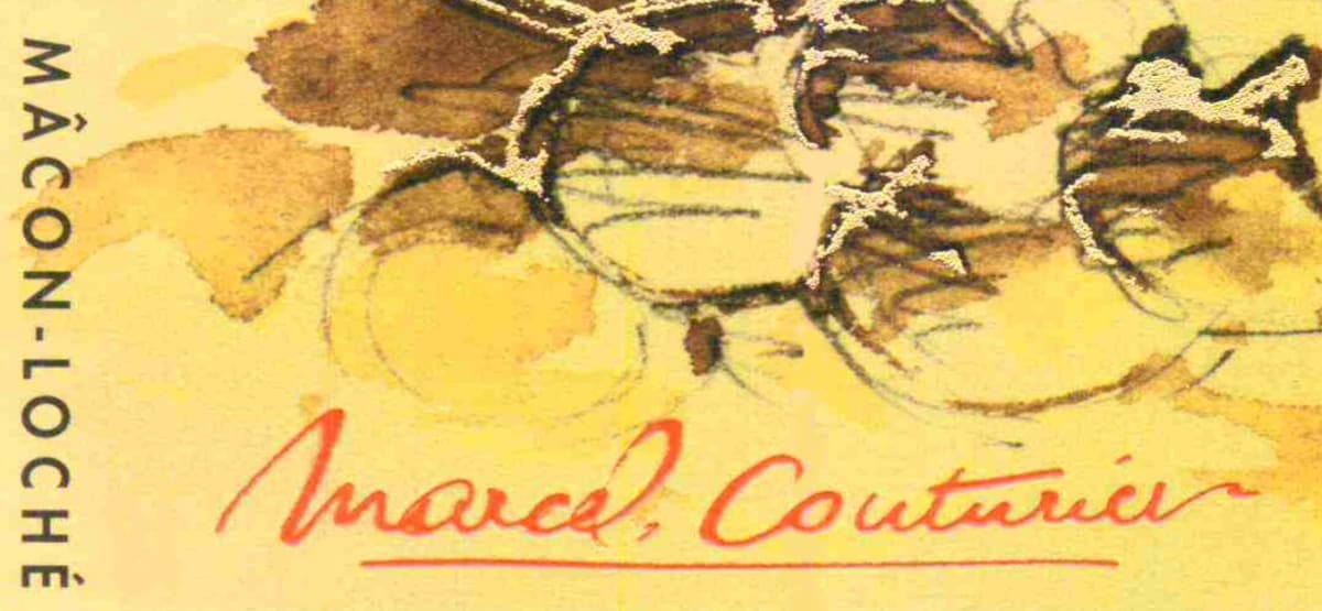 Domaine Marcel Couturier Macon-Loche 2014 Front Label