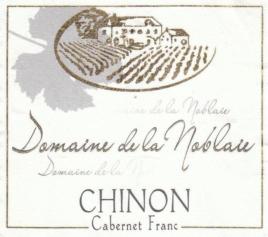 Domaine de la Noblaie Chinon Cabernet Franc 2010 Front Label