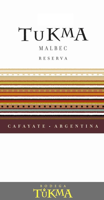 Bodega TuKma Reserva Malbec 2009 Front Label