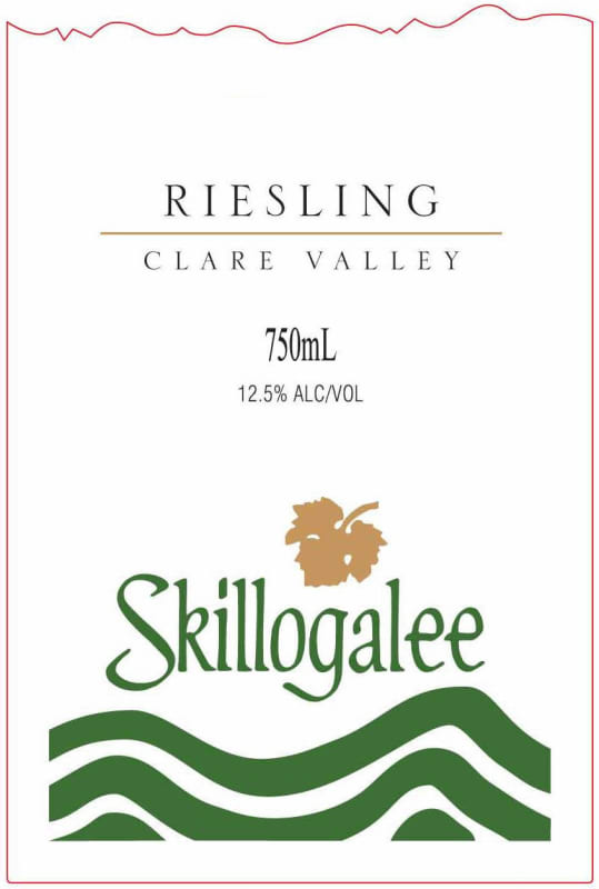 Skillogalee Wines Riesling 2012 Front Label