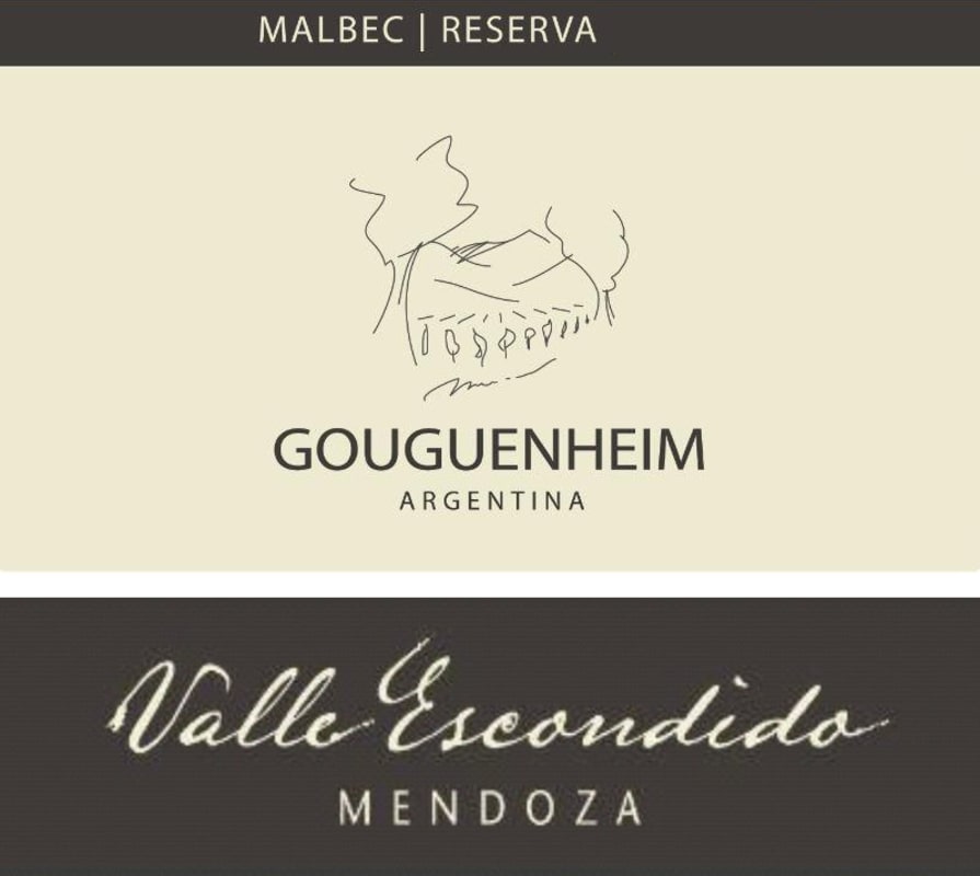 Gouguenheim Reserva Malbec 2011 Front Label