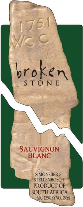 Slaley Broken Stone Sauvignon Blanc 2011 Front Label