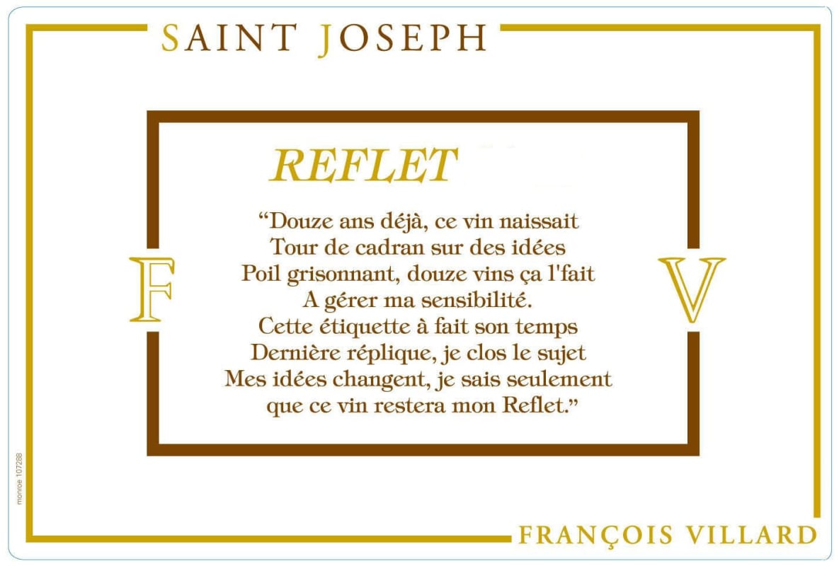 Francois Villard Saint-Joseph Reflet 2011 Front Label
