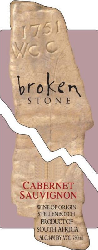 Slaley Broken Stone Cabernet Sauvignon 2006 Front Label
