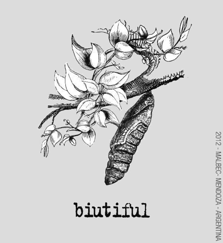 MAAL Biutiful Malbec 2012 Front Label