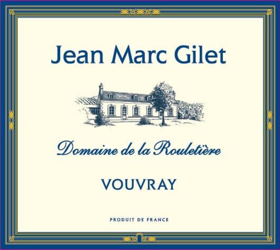 Dom. de la Rouletiere Vouvray Sec 2013 Front Label