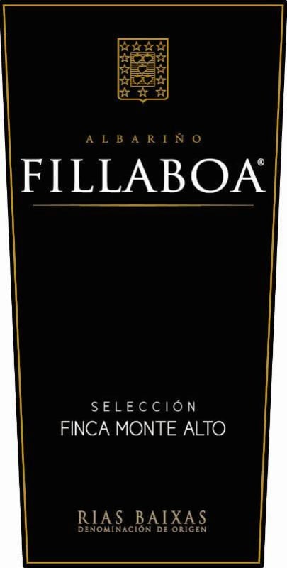 Bodegas Fillaboa Seleccion Finca Monte Alto Albarino 2012 Front Label