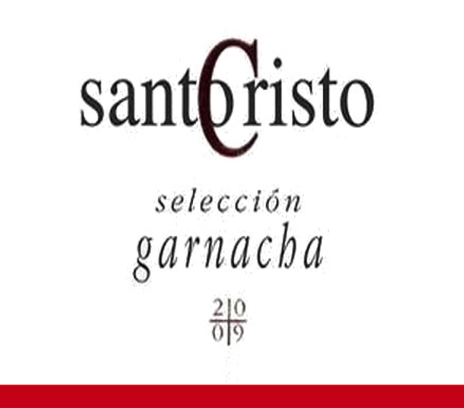 Bodegas Santo Cristo Seleccion Garnacha 2009 Front Label