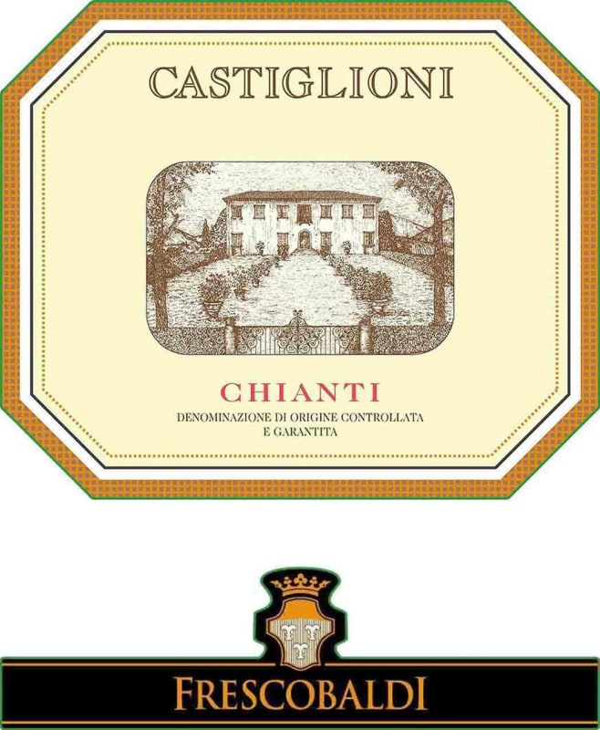 Frescobaldi Chianti 2010 Front Label