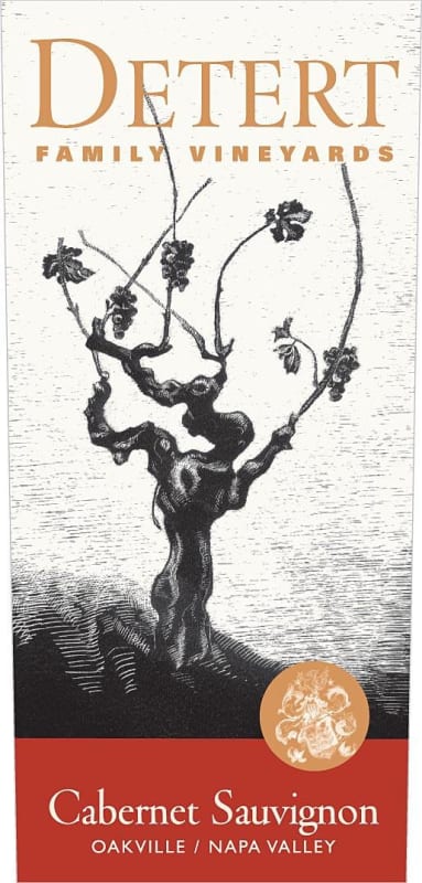 Detert Family Vineyards Cabernet Sauvignon 2013 Front Label