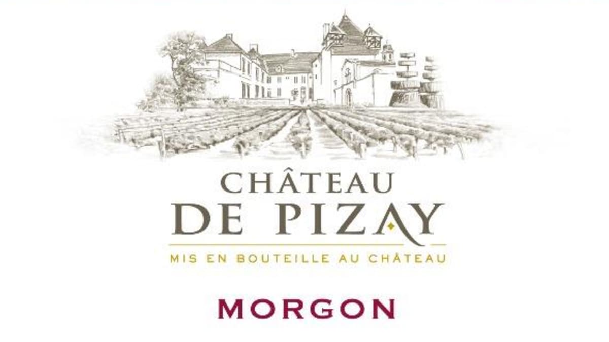 Chateau de Pizay Morgon 2013 Front Label